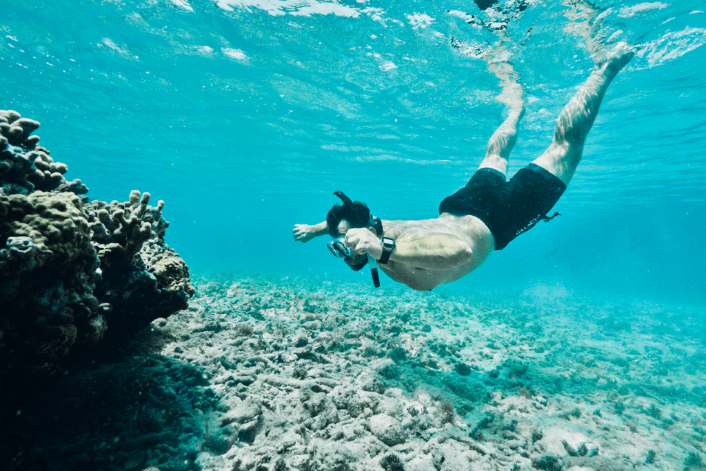 eco-friendly diving near Aerial, BVI