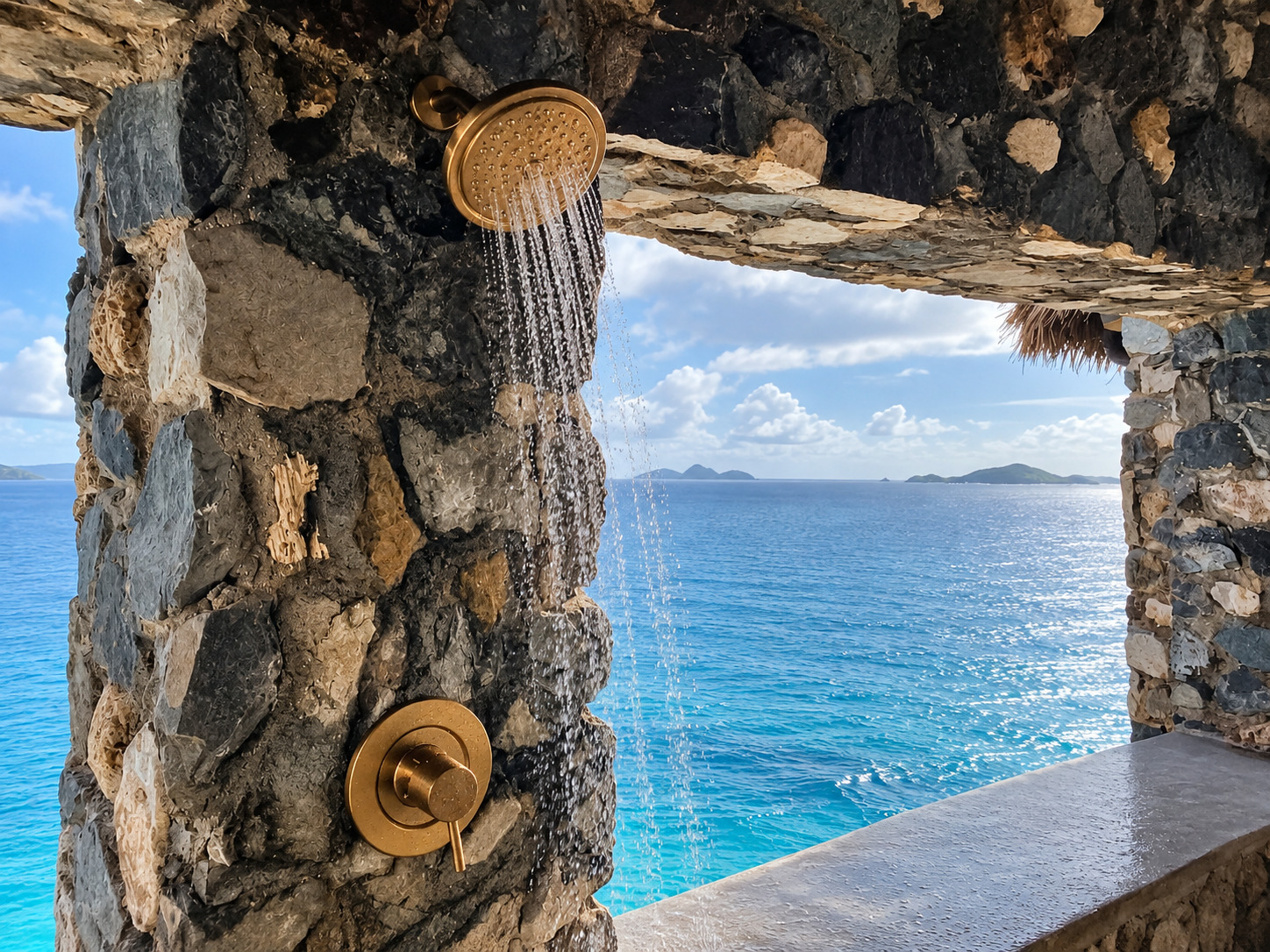 Outdoor shower