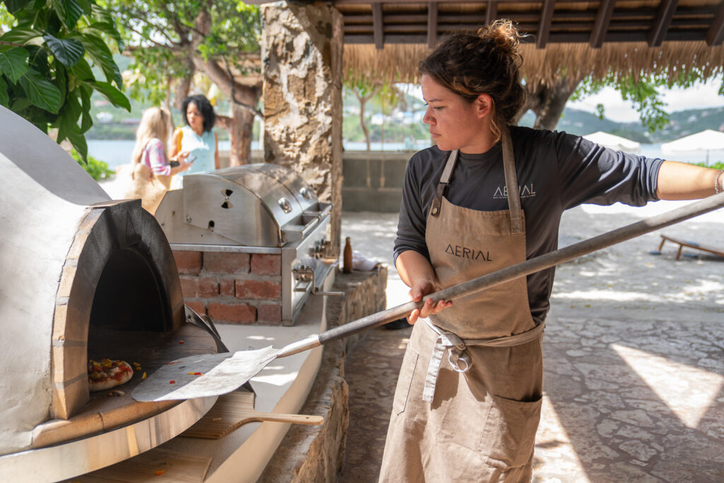cooking classes at Aerial BVI