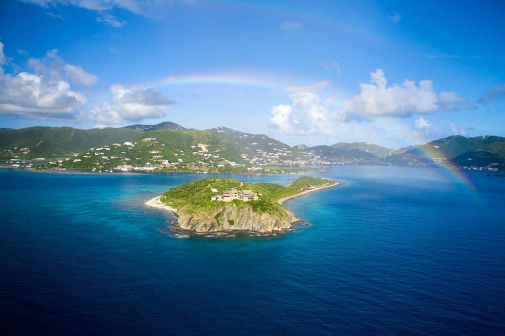 The Aerial, BVI is a top vacation spot in the Caribbean