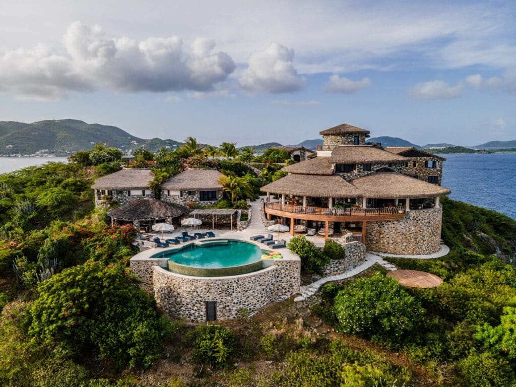 Aerial BVI Accommodations